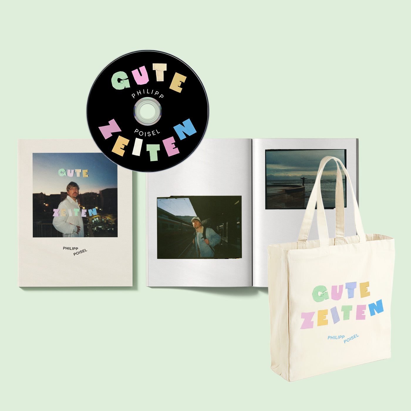 Philipp Poisel - Gute Zeiten in der Tasche - signiertes Zine-Book