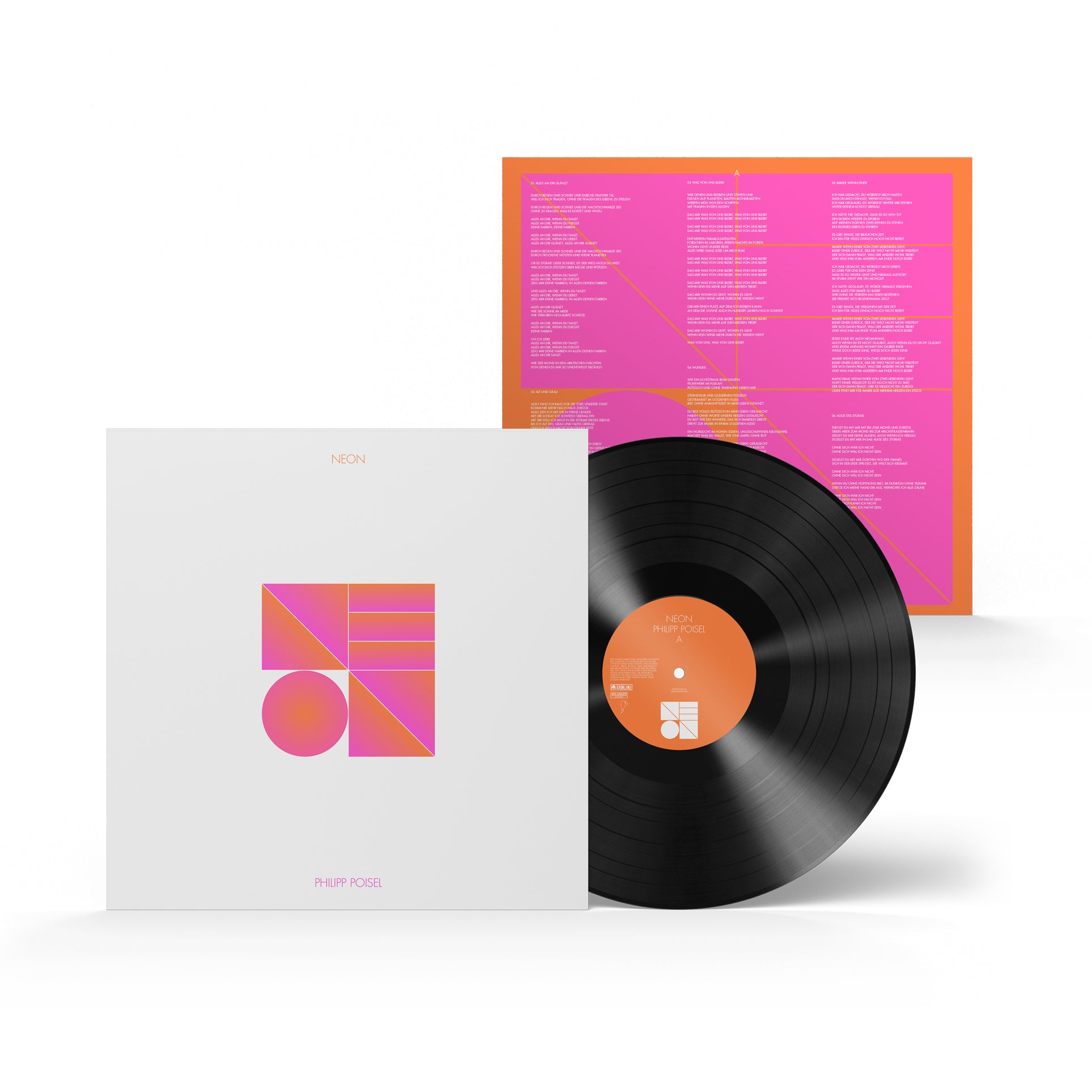 Philipp Poisel - NEON - Bundle incl. LP black