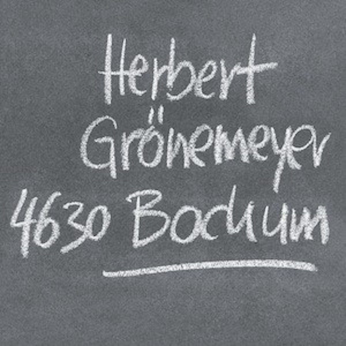 Herbert Grönmeyer - 4630 Bochum - 180g Vinyl