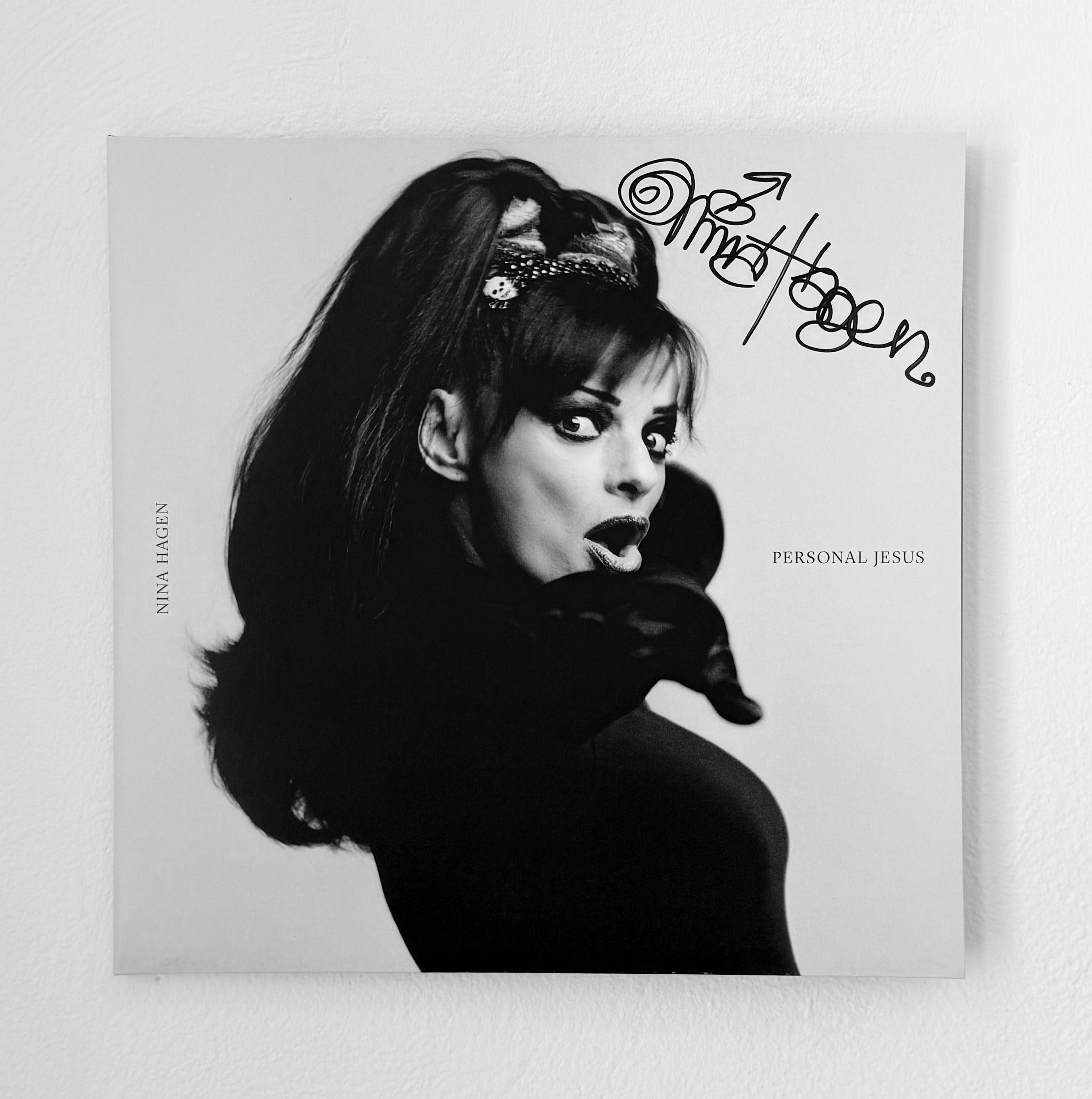 Nina Hagen - Personal Jesus - farbiges Vinyl + Bonustrack - Signed Version