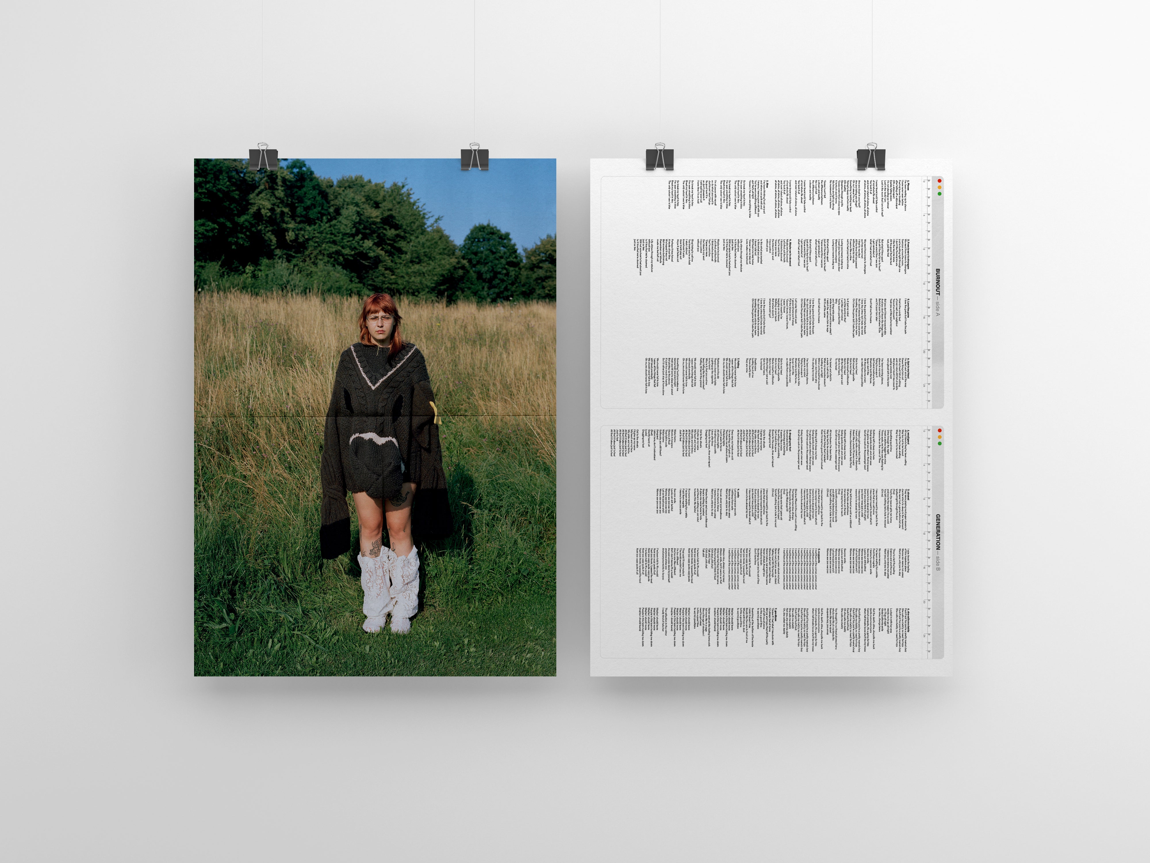 LEILA "Burnout Generation" Colored vinyl + Poster Artwork