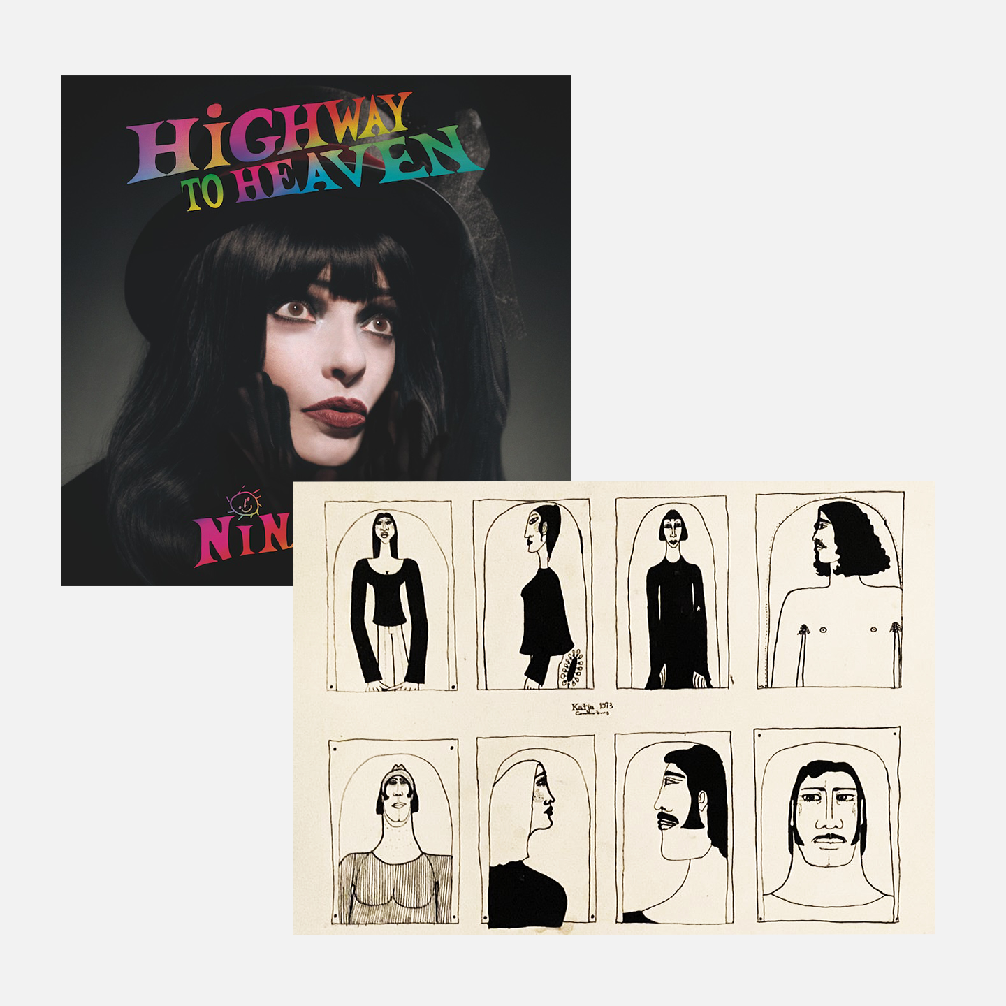 Nina Hagen - HiGHWAY TO HEAVEN - CD + Signed Art Print (Bundle)