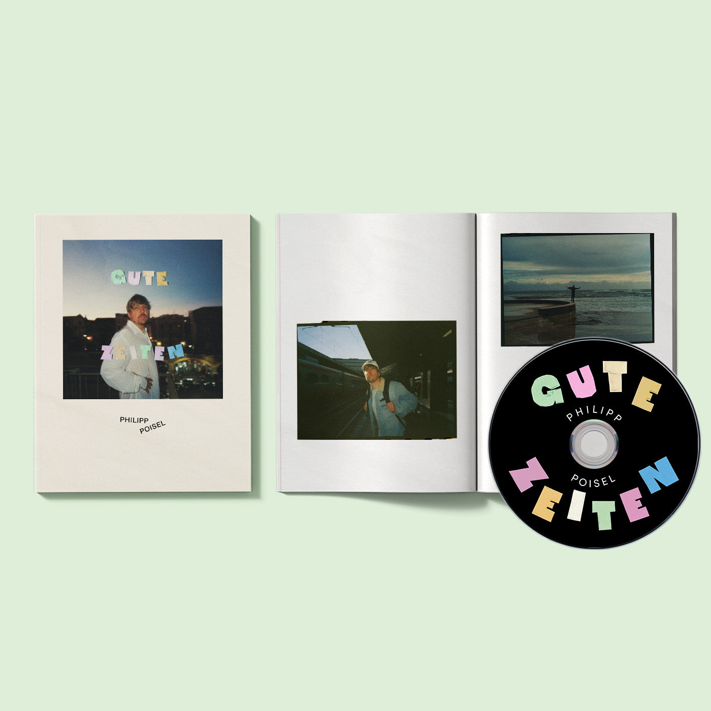 Philipp Poisel - Gute Zeiten - signiertes Zine-Book + CD