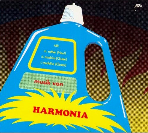 Musik von Harmonia, Harmonia, Michael Rother, Hans-Joachim Roedelius, Dieter Möbius, iconic cover art